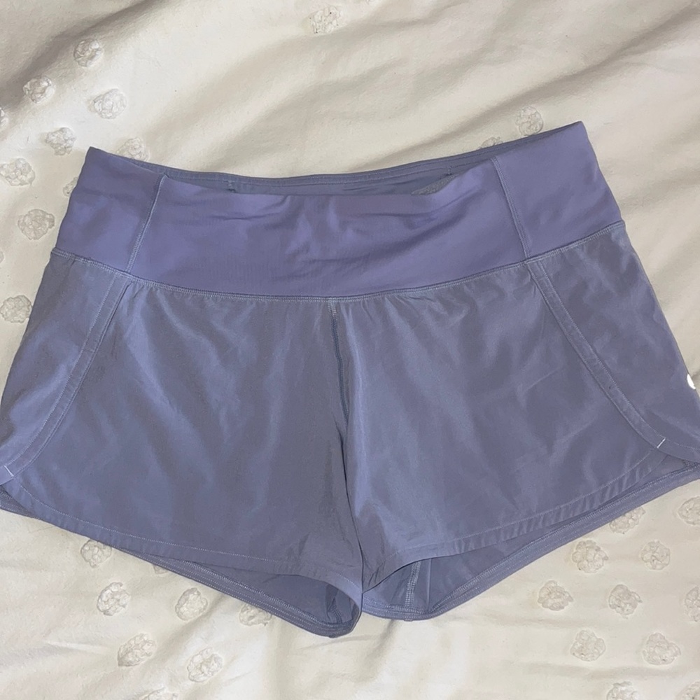 Lululemon Speed Up short 4” inseam- Lilac